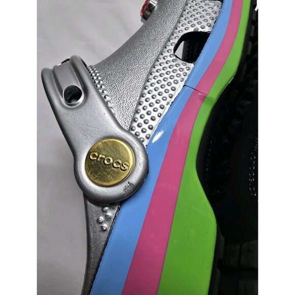 KIDS CROCS Powerpuff Girls CLASSIC CLOG Size JR 2 - Picture 13 of 14